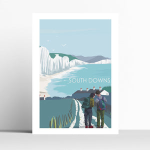 Seven Sisters Walking Print