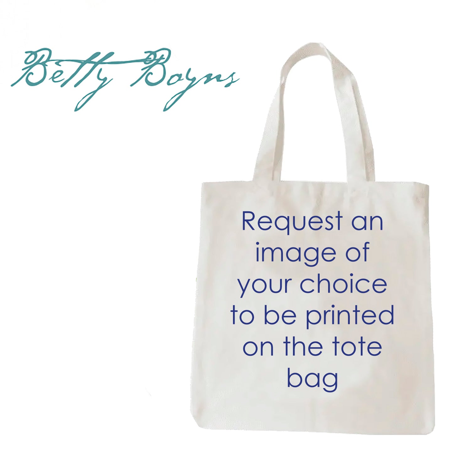 A Bespoke Image of your Choice on the Tote Bag