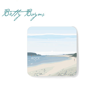 Rock Cornwall set of 2 Coaster Cornwall Gift | Drink Coasters | Art Coasters | Table Mat | Home Decor | Christmas Gifts