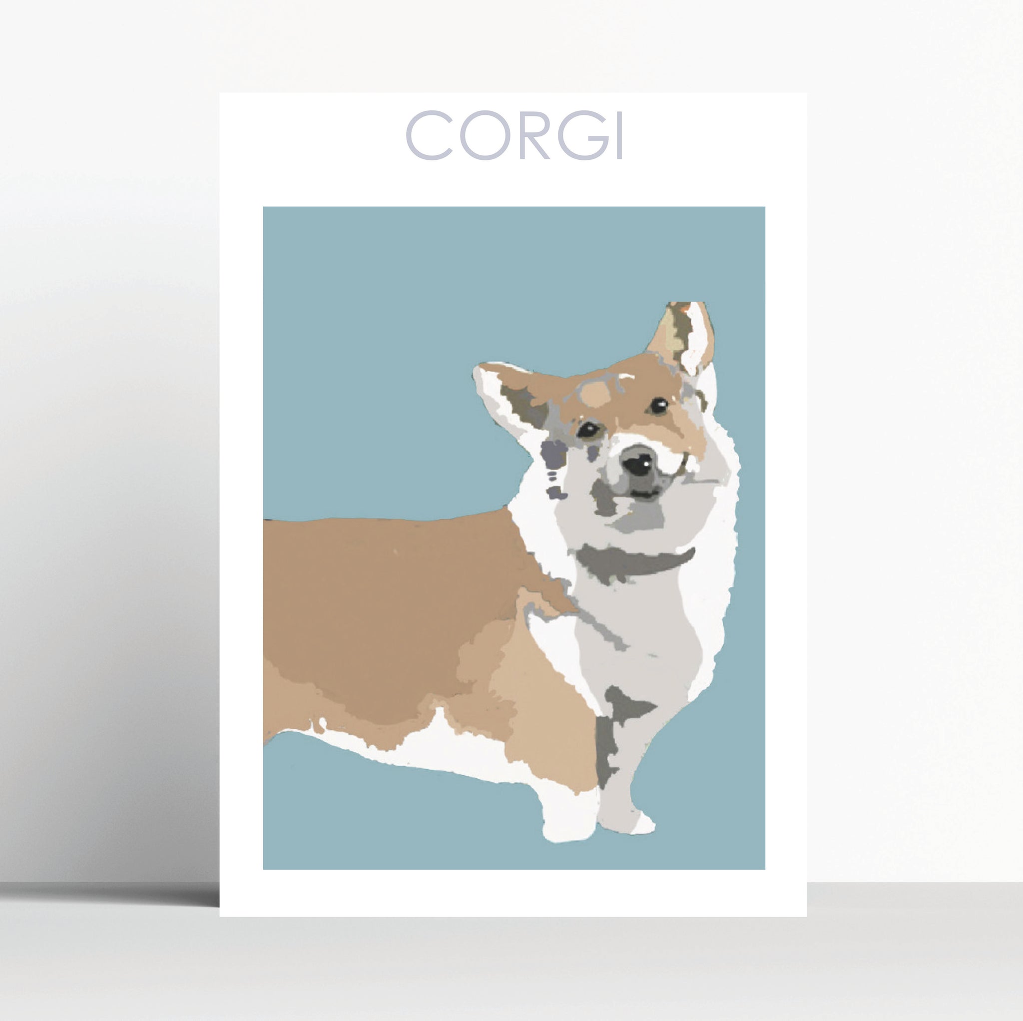 Corgi Print