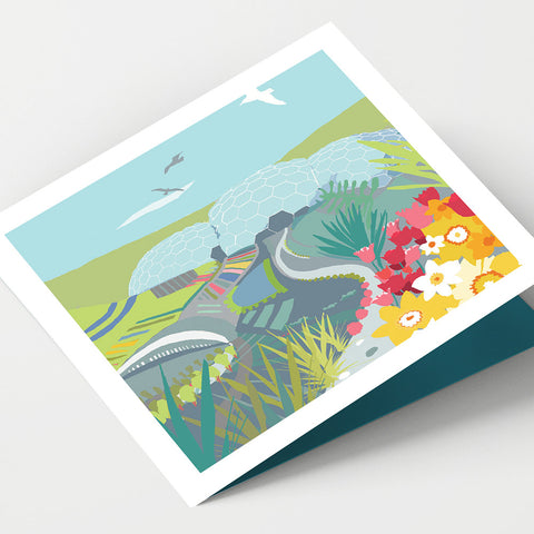 Eden Spring Cornwall Card