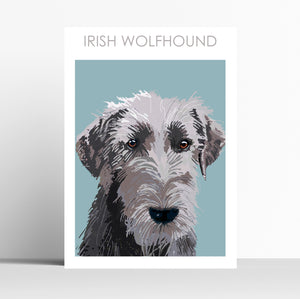 Irish Wolfhound Print