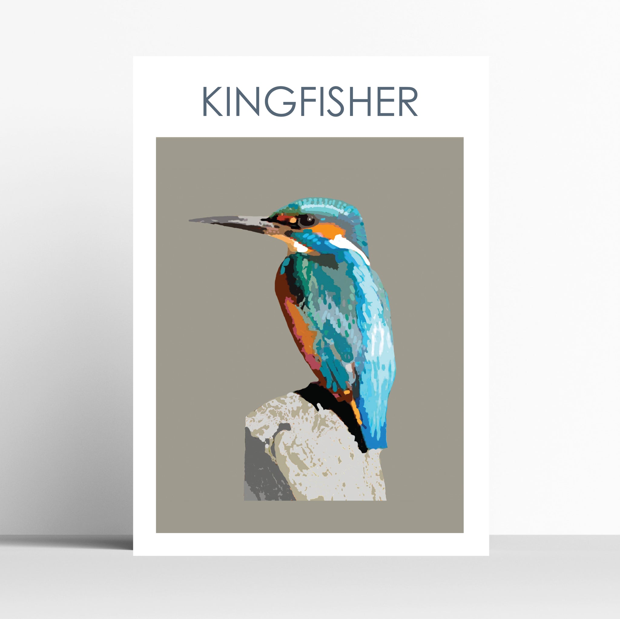 Kingfisher Print