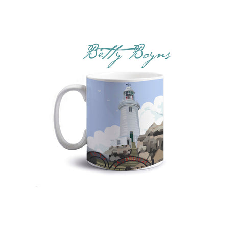 Corbiere Lighthouse Jersey Channel Islands Mug A lovely gift for friends and family Christmas Gift, Christmas