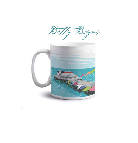 Cromer Norfolk Mug A lovely gift for friends and family Christmas Gift, Gifts for lovers of Norfolk