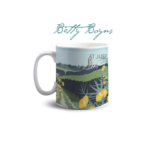 St Just Church Path Mug