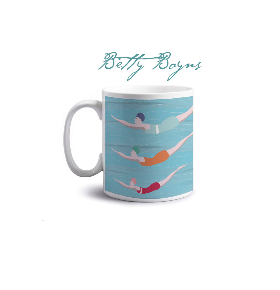 3 Diving Women Mug A lovely gift for friends and family Christmas Gift, Gifts for Swimmers