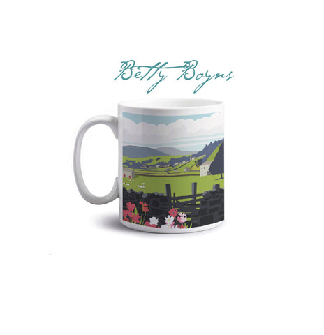 Yorkshire Dales Mug A lovely gift for friends and family Christmas Gift, Christmas Yorkshire gift