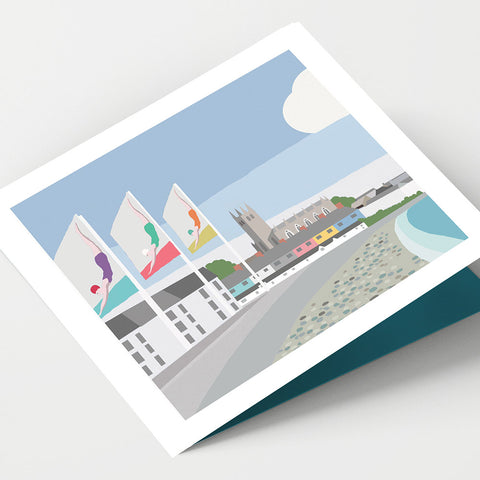 Penzance Promenade Cornwall Card