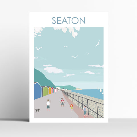 Seaton Travel Print