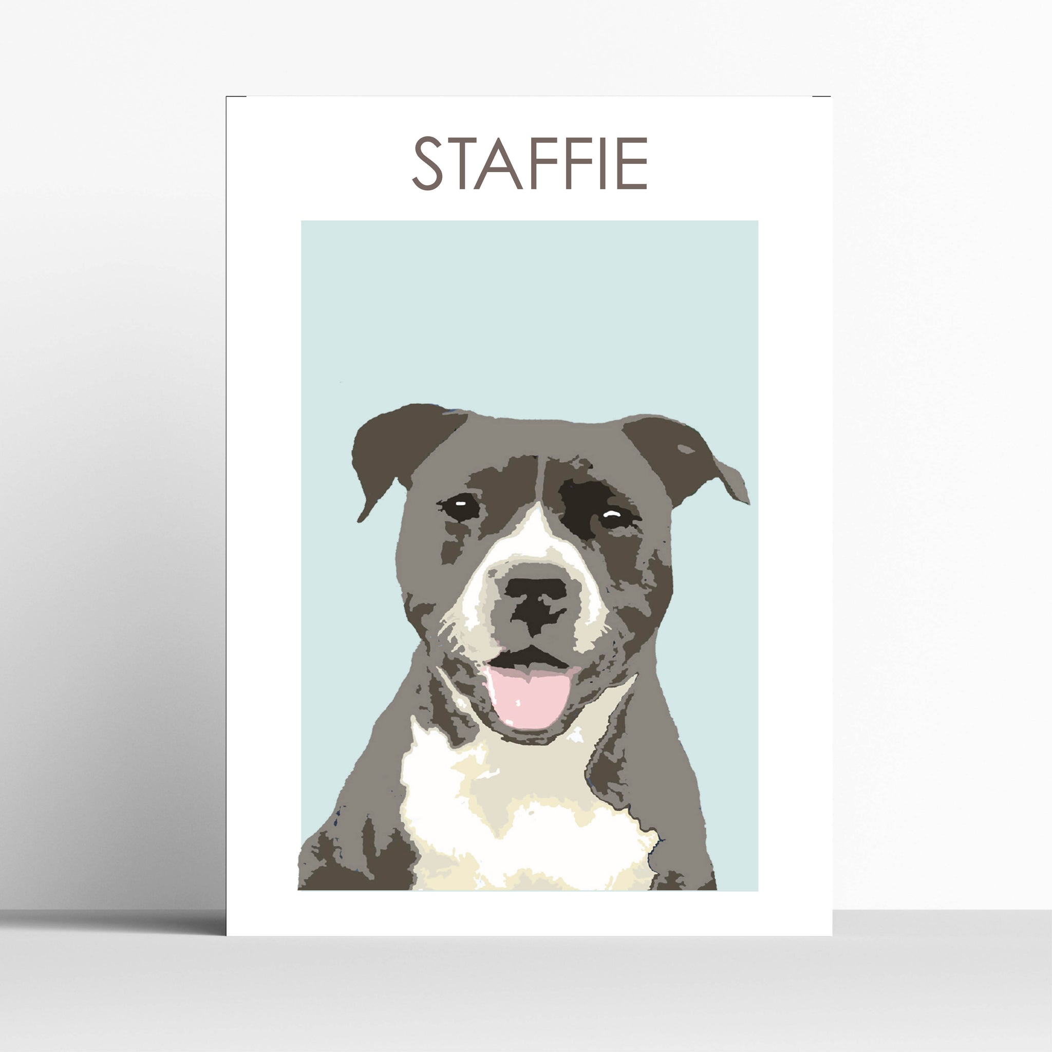 Staffordshire Bull Terrier Print