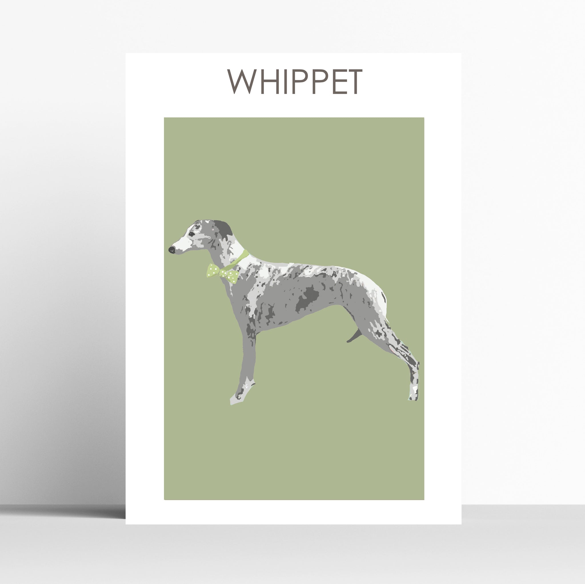 Whippet Print