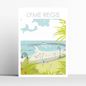 Lyme Regis Travel PosterDorset